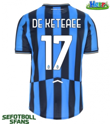Atalanta Charles De Ketelaere #17 Hemmatröja 2025-26 Kortärmad